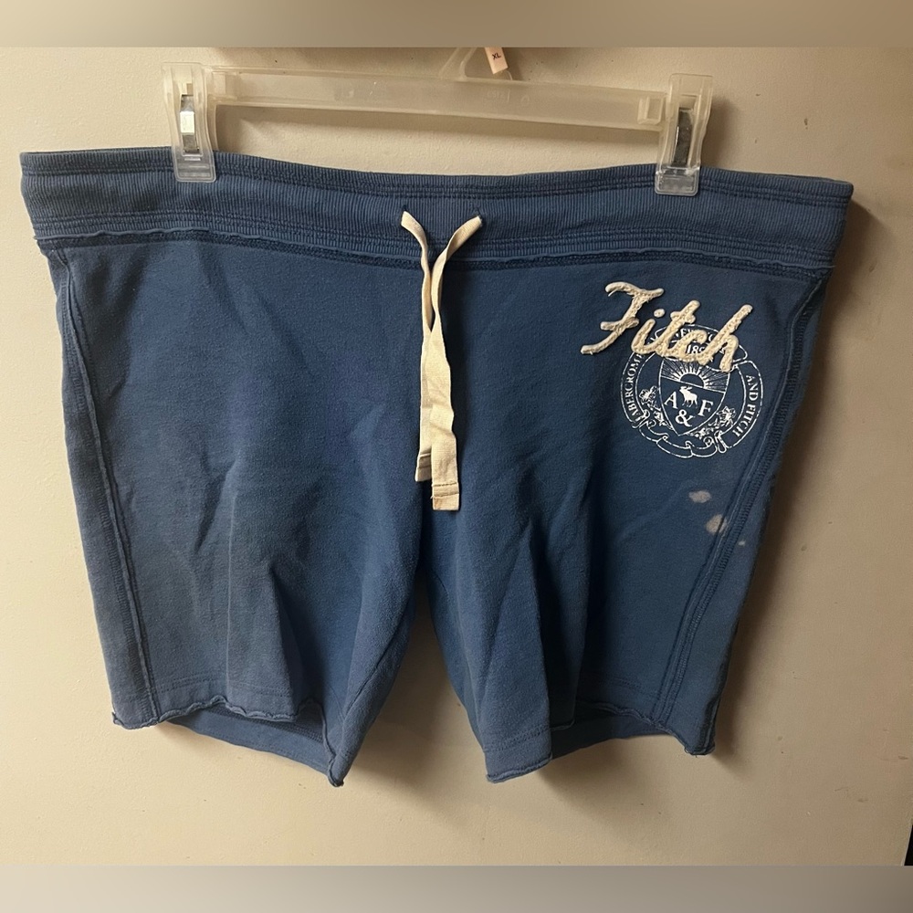 Abercrombie & Fitch Navy Athletic Shorts